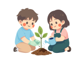 Je peux participer aux soins des plantes et des animaux de la classe.