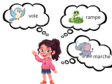 Je peux dire comment un animal se déplace (vole, marche, nage, rampe…).