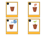 Je peux organiser et ordonner les étapes pour réaliser une tâche simple.
