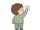 Je peux adopter des gestes simples pour respecter l'environnement (éteindre la lumière, ne pas gaspiller…).