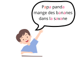 Je reconnais les sons les plus fréquents dans une suite.
