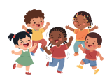 Je peux danser seul ou avec d'autres en suivant une chorégraphie simple.