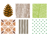 Je peux identifier et reproduire des motifs graphiques dans l'environnement ou des œuvres.