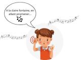 Je connais et peux chanter au moins cinq comptines.