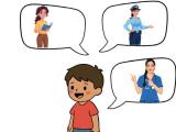 Je peux identifier un adulte de confiance autour de moi.