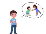 Je peux expliquer ce que veut dire respecter quelqu'un et je fais attention à l'effet de mes mots et de mes gestes sur les autres.